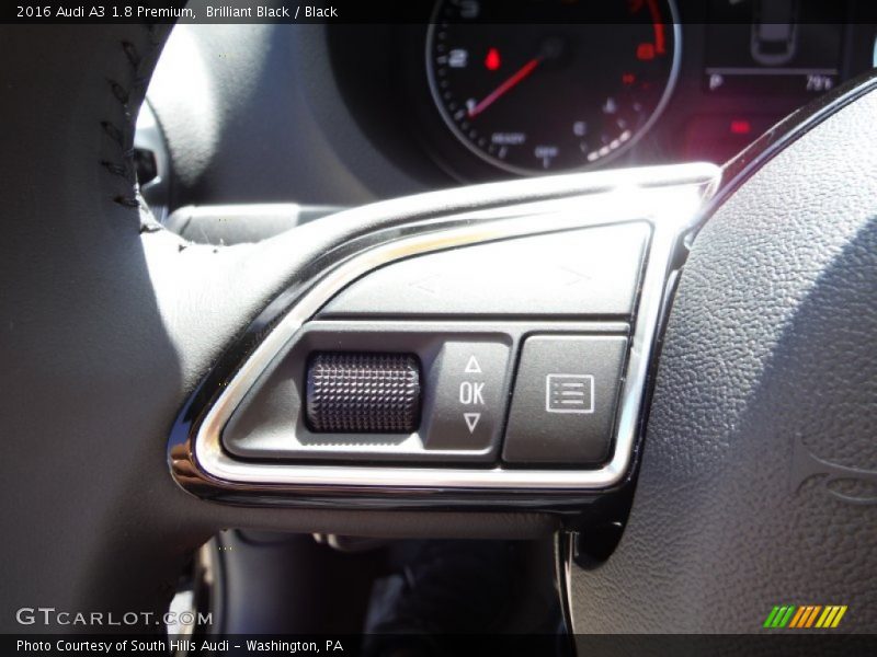 Brilliant Black / Black 2016 Audi A3 1.8 Premium