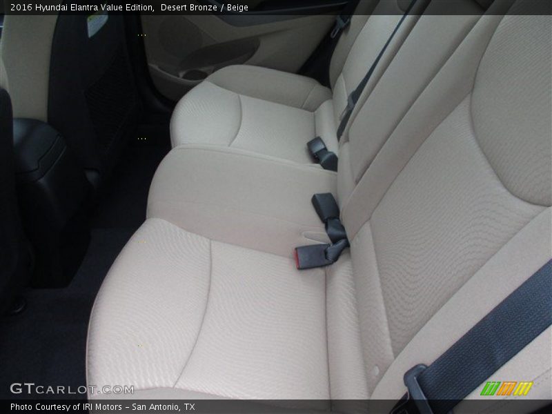 Desert Bronze / Beige 2016 Hyundai Elantra Value Edition