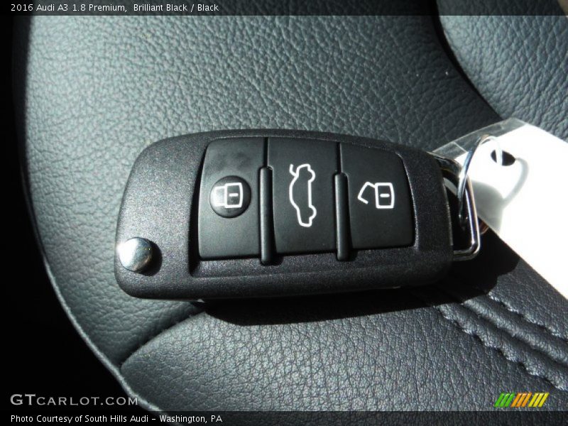 Brilliant Black / Black 2016 Audi A3 1.8 Premium