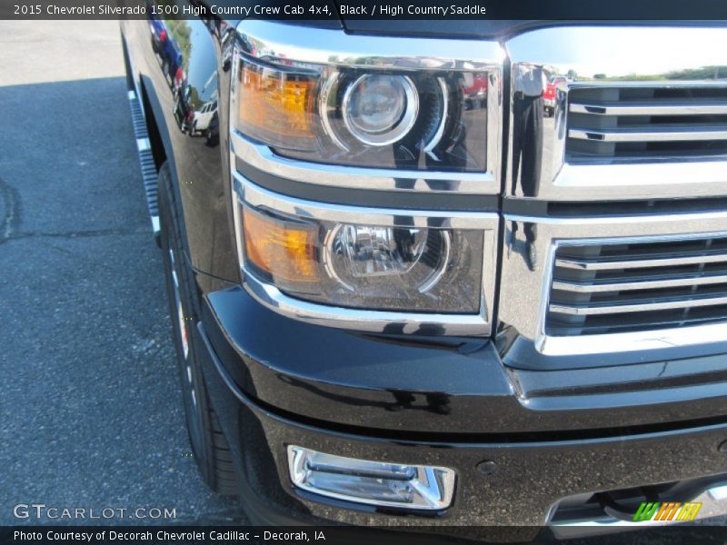 Black / High Country Saddle 2015 Chevrolet Silverado 1500 High Country Crew Cab 4x4