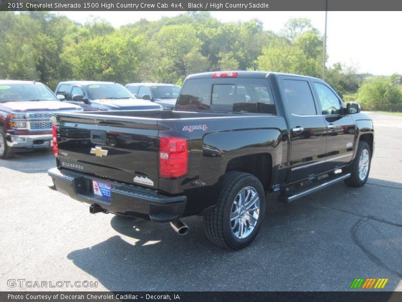 Black / High Country Saddle 2015 Chevrolet Silverado 1500 High Country Crew Cab 4x4