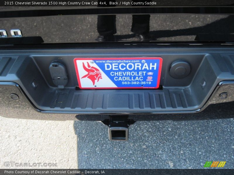 Black / High Country Saddle 2015 Chevrolet Silverado 1500 High Country Crew Cab 4x4