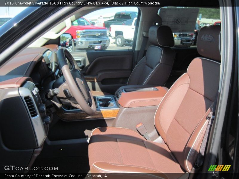 Black / High Country Saddle 2015 Chevrolet Silverado 1500 High Country Crew Cab 4x4