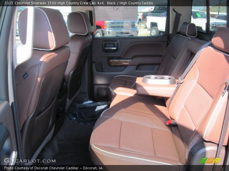 Black / High Country Saddle 2015 Chevrolet Silverado 1500 High Country Crew Cab 4x4
