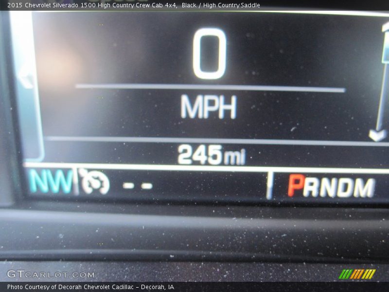 Black / High Country Saddle 2015 Chevrolet Silverado 1500 High Country Crew Cab 4x4