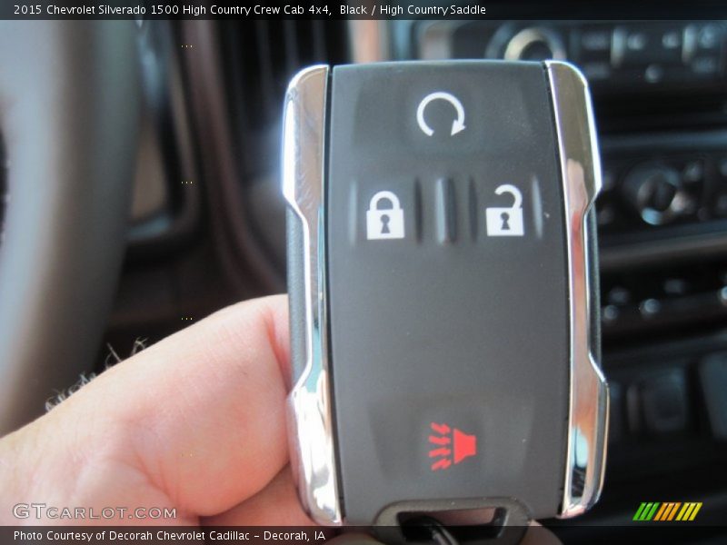 Black / High Country Saddle 2015 Chevrolet Silverado 1500 High Country Crew Cab 4x4
