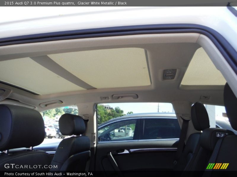 Glacier White Metallic / Black 2015 Audi Q7 3.0 Premium Plus quattro