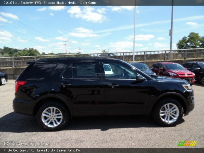 Shadow Black / Medium Light Camel 2016 Ford Explorer 4WD