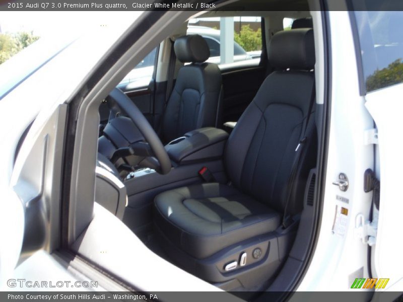 Glacier White Metallic / Black 2015 Audi Q7 3.0 Premium Plus quattro