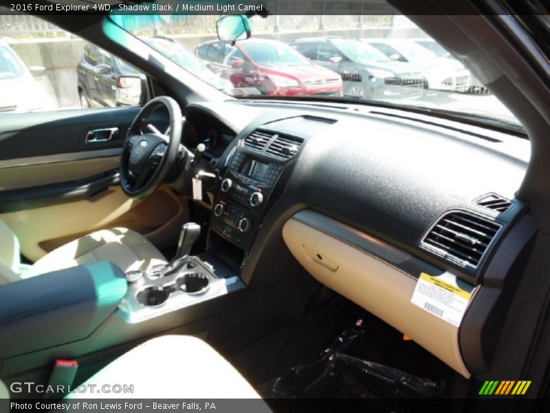 Shadow Black / Medium Light Camel 2016 Ford Explorer 4WD