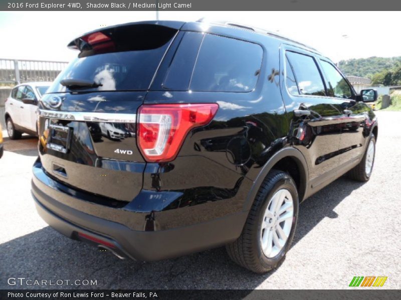 Shadow Black / Medium Light Camel 2016 Ford Explorer 4WD