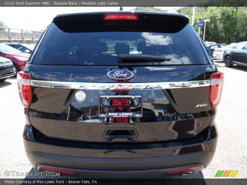 Shadow Black / Medium Light Camel 2016 Ford Explorer 4WD