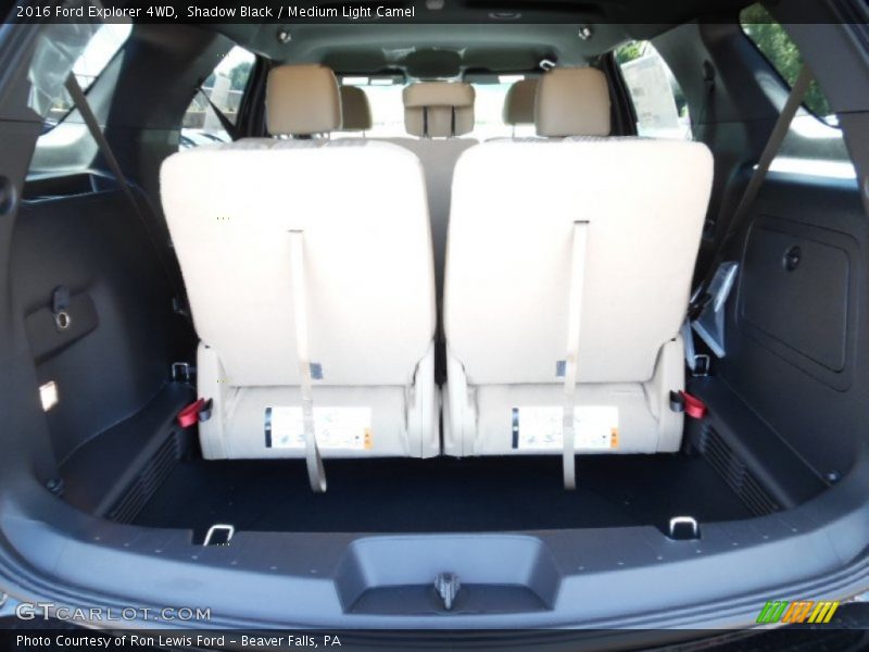Shadow Black / Medium Light Camel 2016 Ford Explorer 4WD