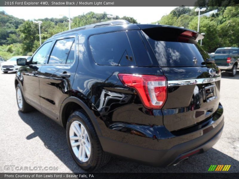 Shadow Black / Medium Light Camel 2016 Ford Explorer 4WD