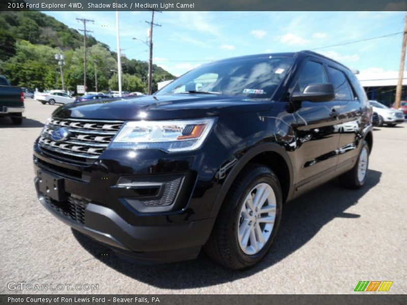 Shadow Black / Medium Light Camel 2016 Ford Explorer 4WD