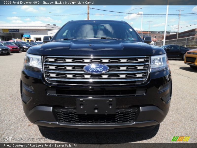 Shadow Black / Medium Light Camel 2016 Ford Explorer 4WD