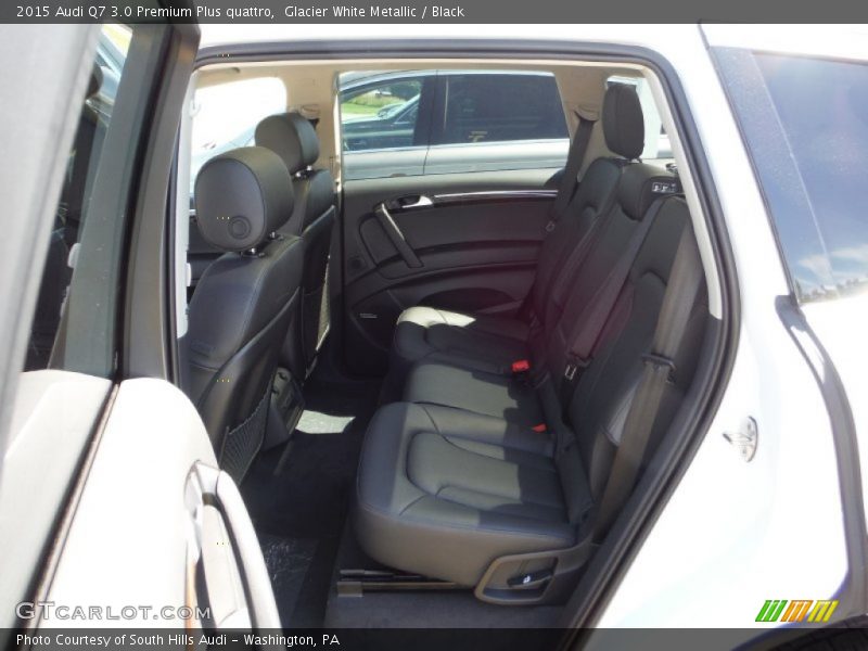 Glacier White Metallic / Black 2015 Audi Q7 3.0 Premium Plus quattro