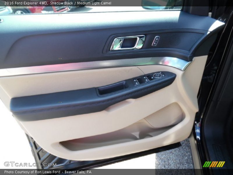 Shadow Black / Medium Light Camel 2016 Ford Explorer 4WD