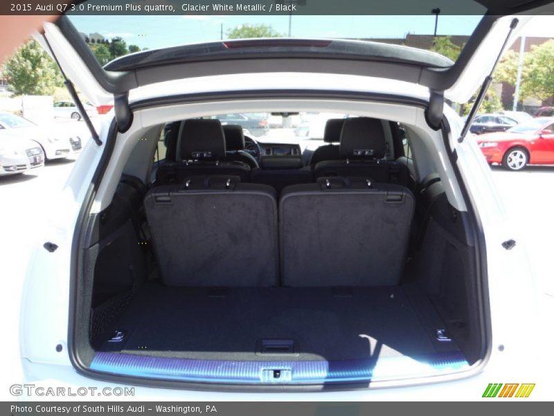 Glacier White Metallic / Black 2015 Audi Q7 3.0 Premium Plus quattro