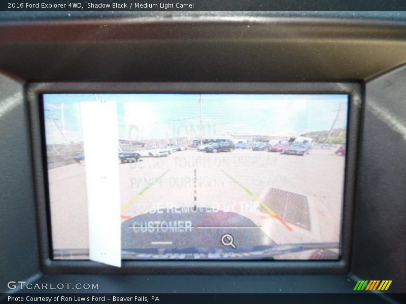 Shadow Black / Medium Light Camel 2016 Ford Explorer 4WD