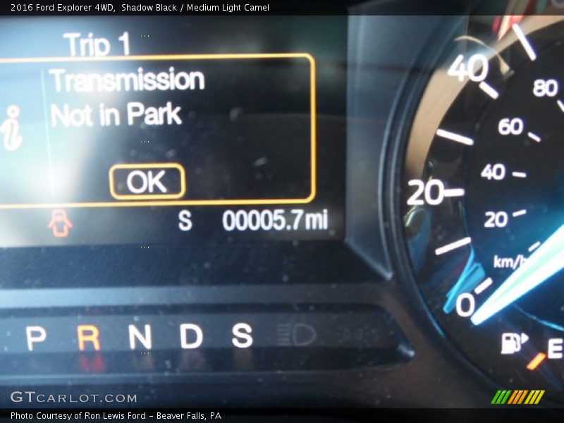 Shadow Black / Medium Light Camel 2016 Ford Explorer 4WD