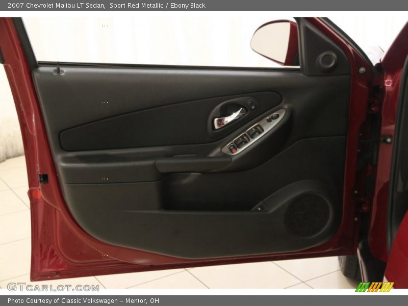 Sport Red Metallic / Ebony Black 2007 Chevrolet Malibu LT Sedan