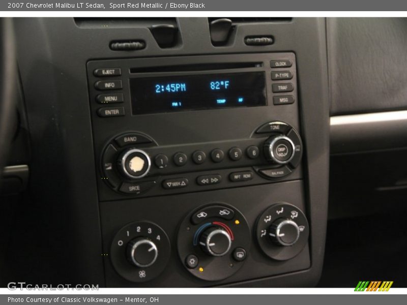 Sport Red Metallic / Ebony Black 2007 Chevrolet Malibu LT Sedan
