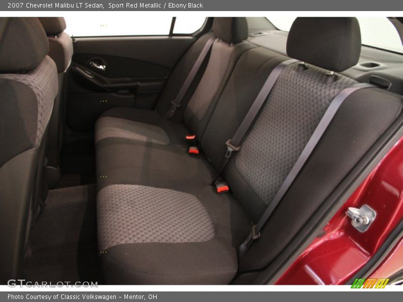 Sport Red Metallic / Ebony Black 2007 Chevrolet Malibu LT Sedan