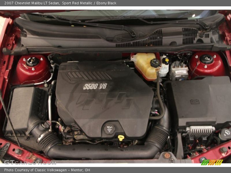 Sport Red Metallic / Ebony Black 2007 Chevrolet Malibu LT Sedan