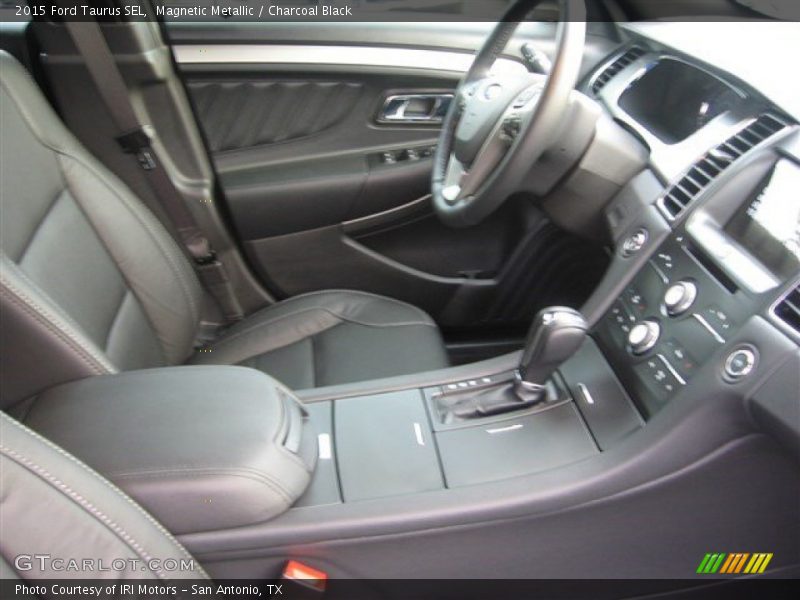 Magnetic Metallic / Charcoal Black 2015 Ford Taurus SEL