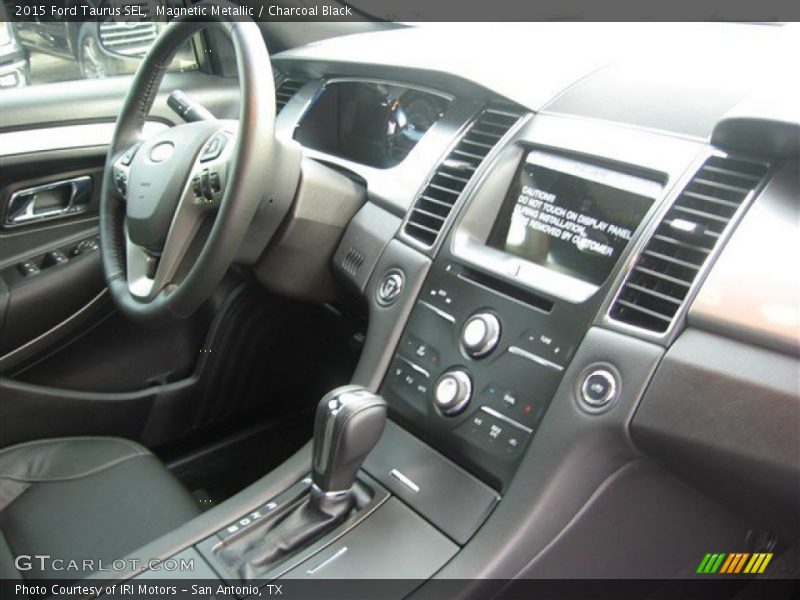 Magnetic Metallic / Charcoal Black 2015 Ford Taurus SEL
