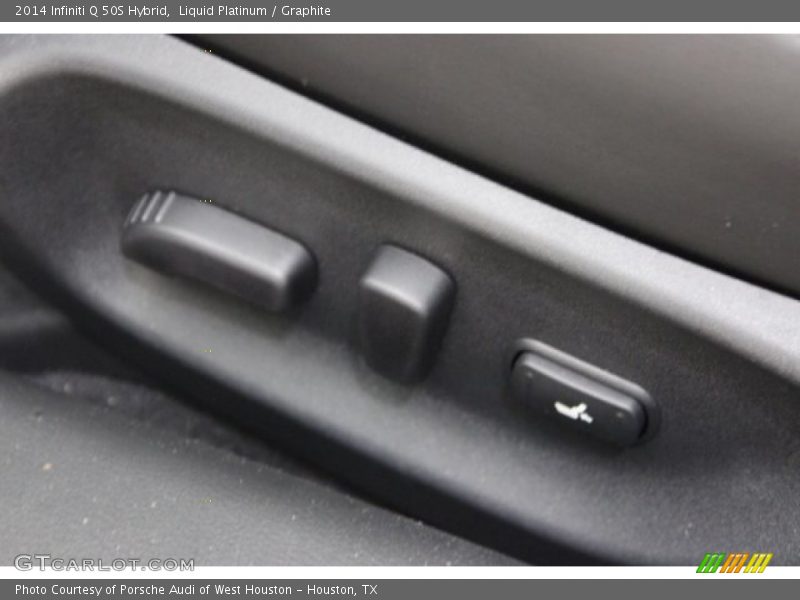 Liquid Platinum / Graphite 2014 Infiniti Q 50S Hybrid