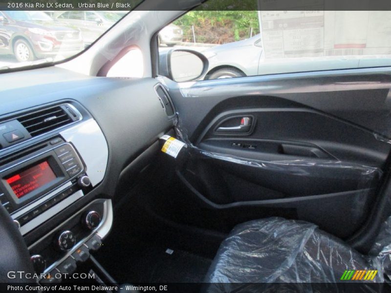 Urban Blue / Black 2016 Kia Rio LX Sedan