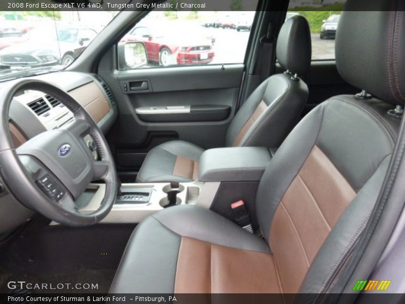  2008 Escape XLT V6 4WD Charcoal Interior