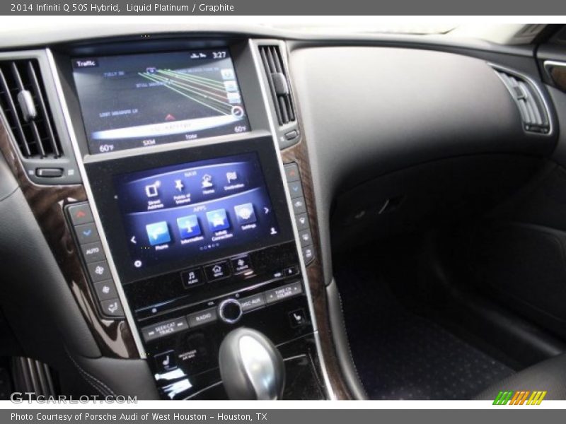 Liquid Platinum / Graphite 2014 Infiniti Q 50S Hybrid
