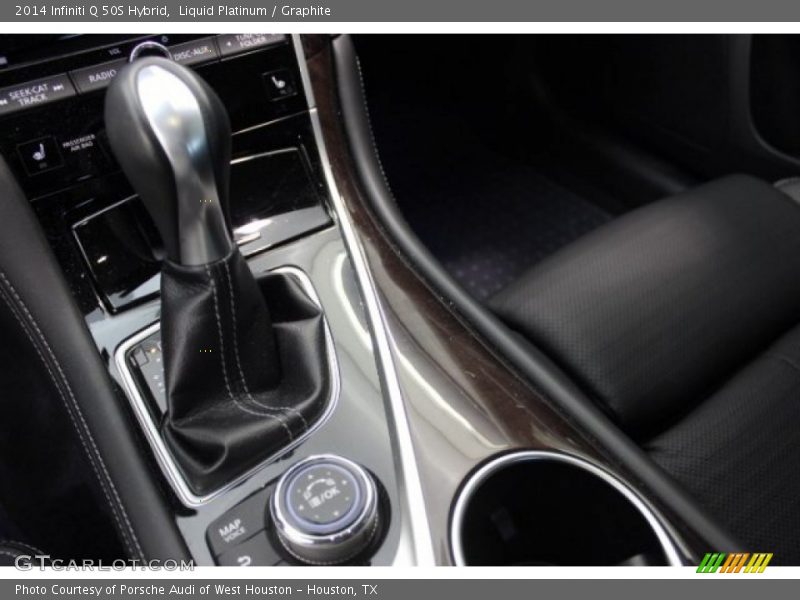 Liquid Platinum / Graphite 2014 Infiniti Q 50S Hybrid