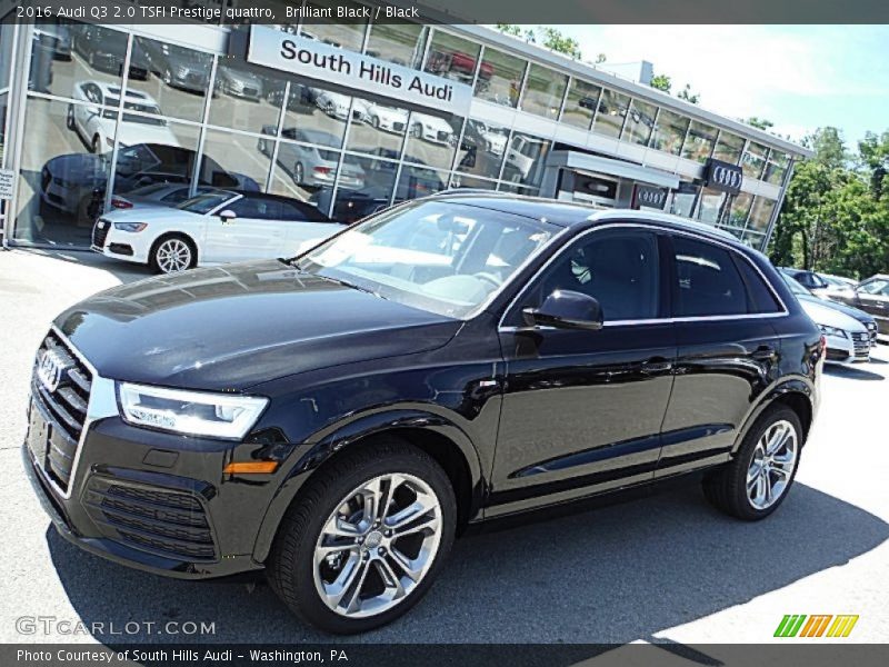 Brilliant Black / Black 2016 Audi Q3 2.0 TSFI Prestige quattro