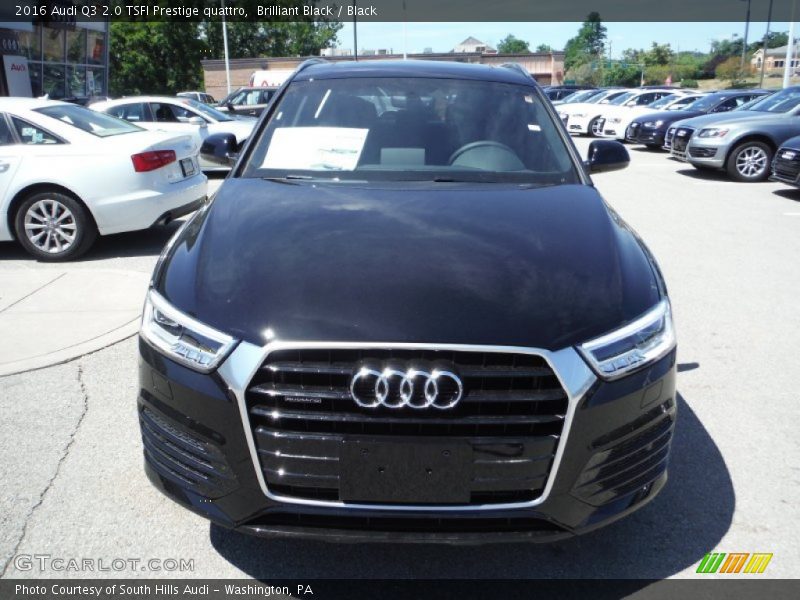 Brilliant Black / Black 2016 Audi Q3 2.0 TSFI Prestige quattro