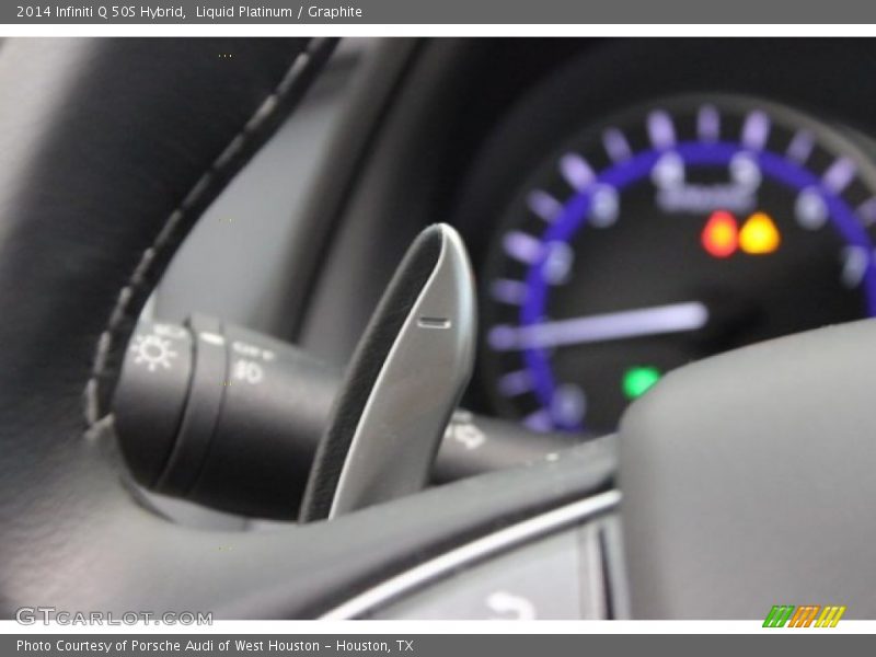 Liquid Platinum / Graphite 2014 Infiniti Q 50S Hybrid