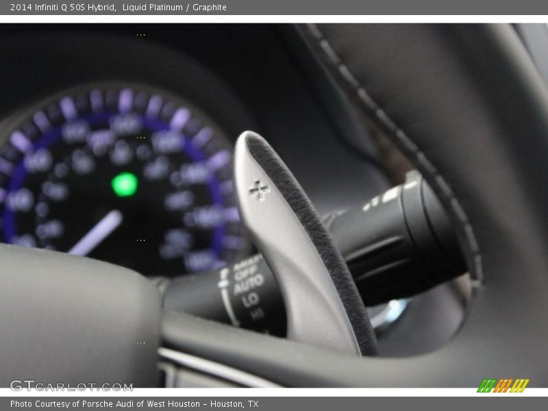 Liquid Platinum / Graphite 2014 Infiniti Q 50S Hybrid