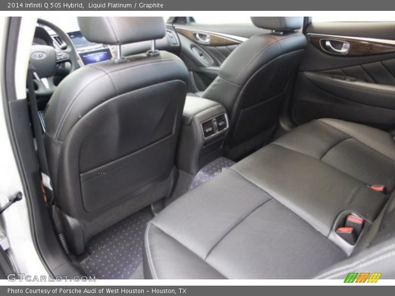 Liquid Platinum / Graphite 2014 Infiniti Q 50S Hybrid
