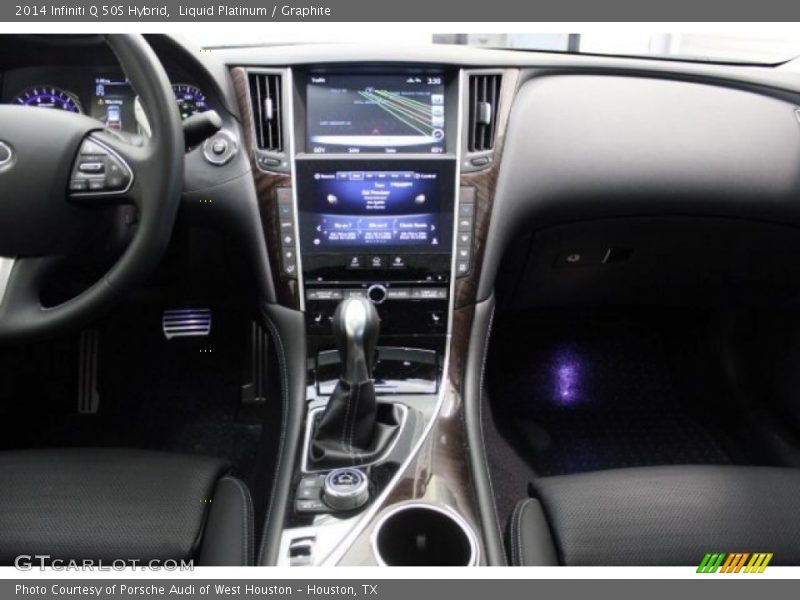 Liquid Platinum / Graphite 2014 Infiniti Q 50S Hybrid