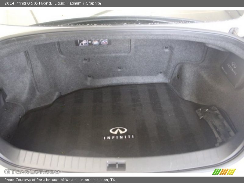Liquid Platinum / Graphite 2014 Infiniti Q 50S Hybrid