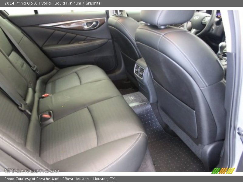 Liquid Platinum / Graphite 2014 Infiniti Q 50S Hybrid