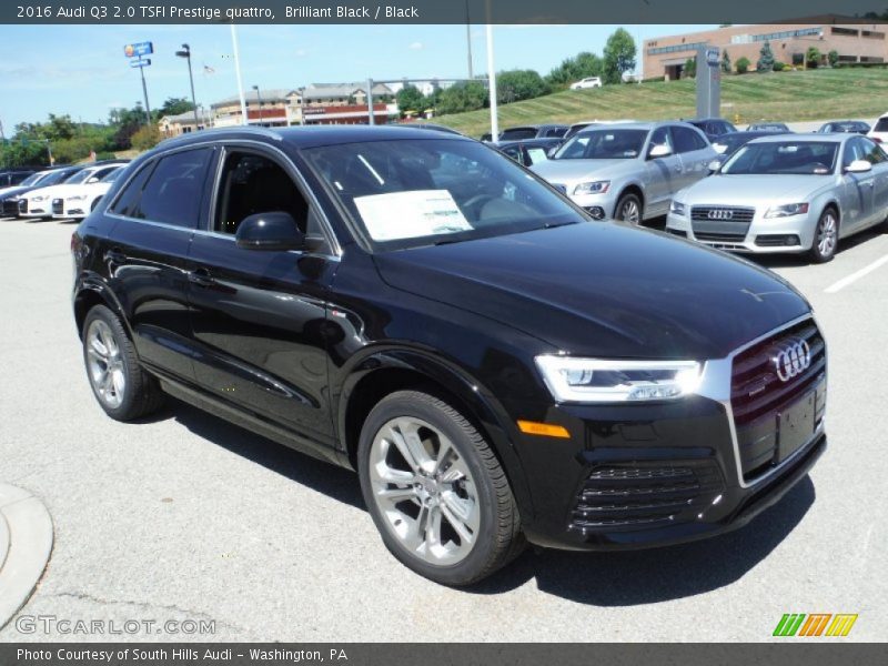 Front 3/4 View of 2016 Q3 2.0 TSFI Prestige quattro