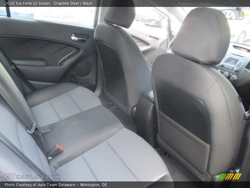 Graphite Steel / Black 2016 Kia Forte LX Sedan