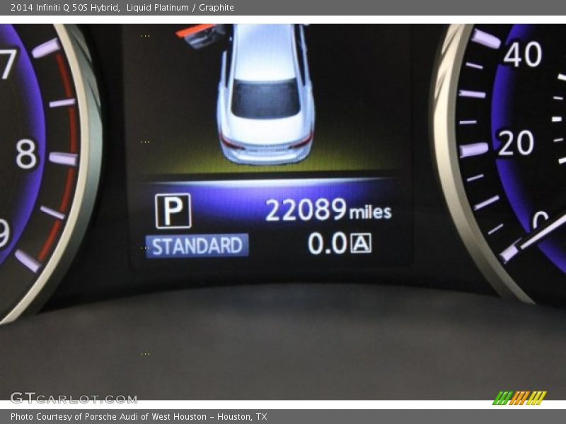 Liquid Platinum / Graphite 2014 Infiniti Q 50S Hybrid