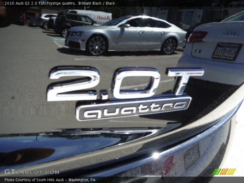 Brilliant Black / Black 2016 Audi Q3 2.0 TSFI Prestige quattro