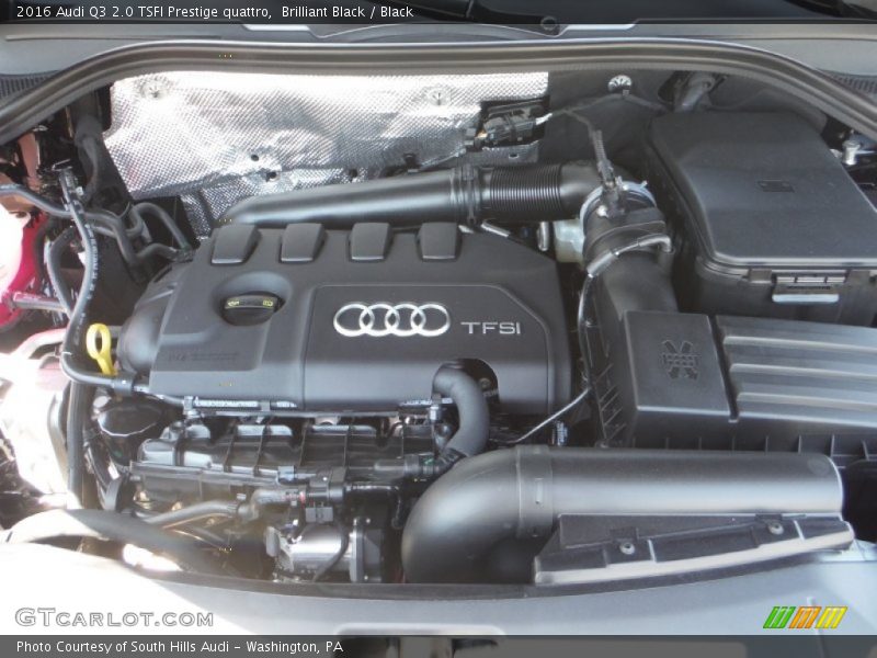 Brilliant Black / Black 2016 Audi Q3 2.0 TSFI Prestige quattro
