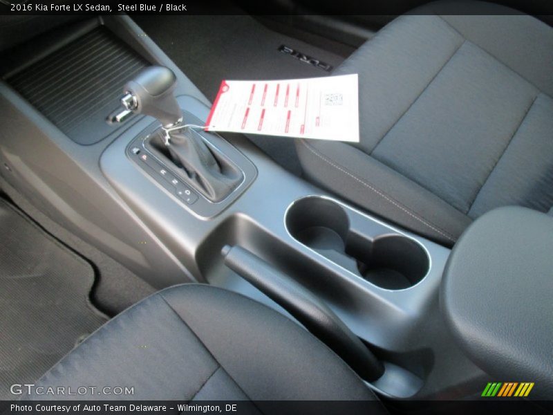Steel Blue / Black 2016 Kia Forte LX Sedan